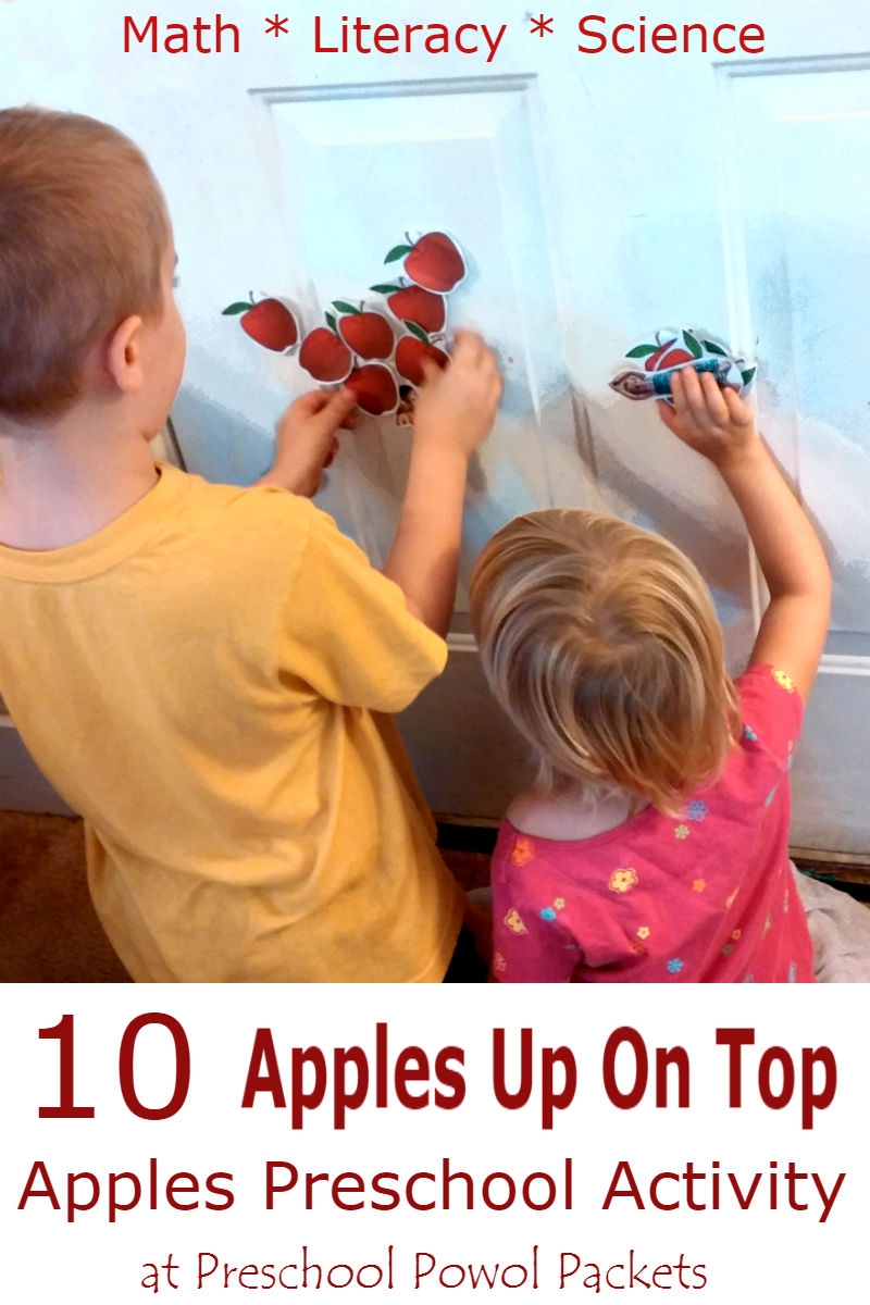 10 Apples Up On Top Preschool Apple Activity U0026 Why We Retell Stories