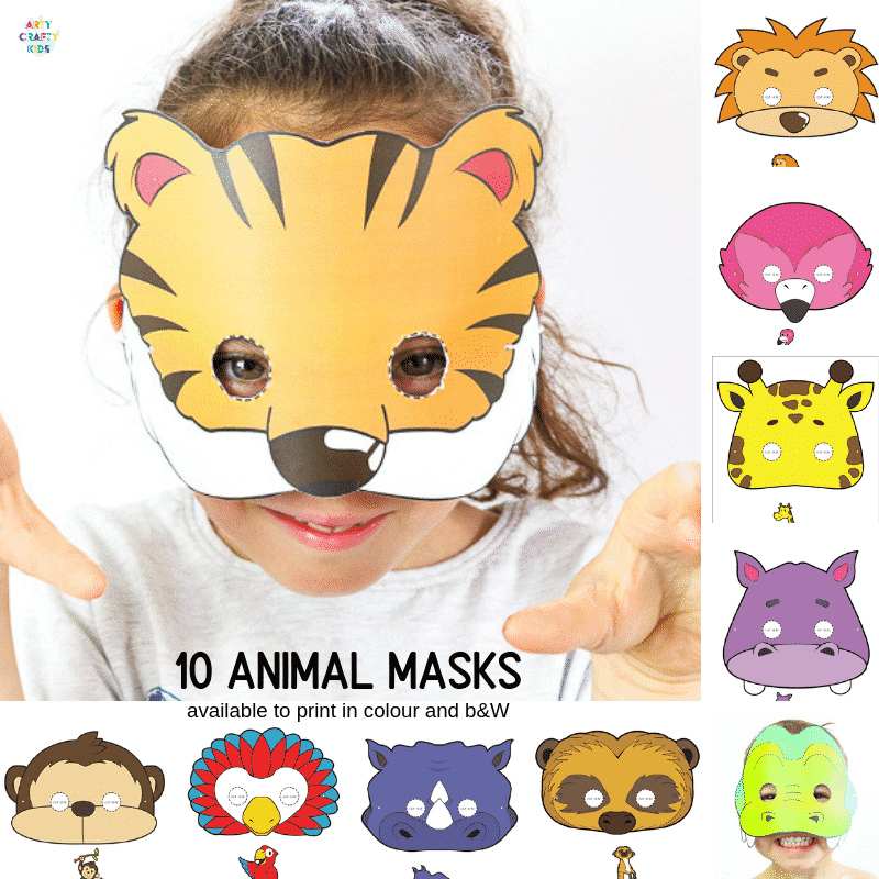 Printable Masks For Preschoolers