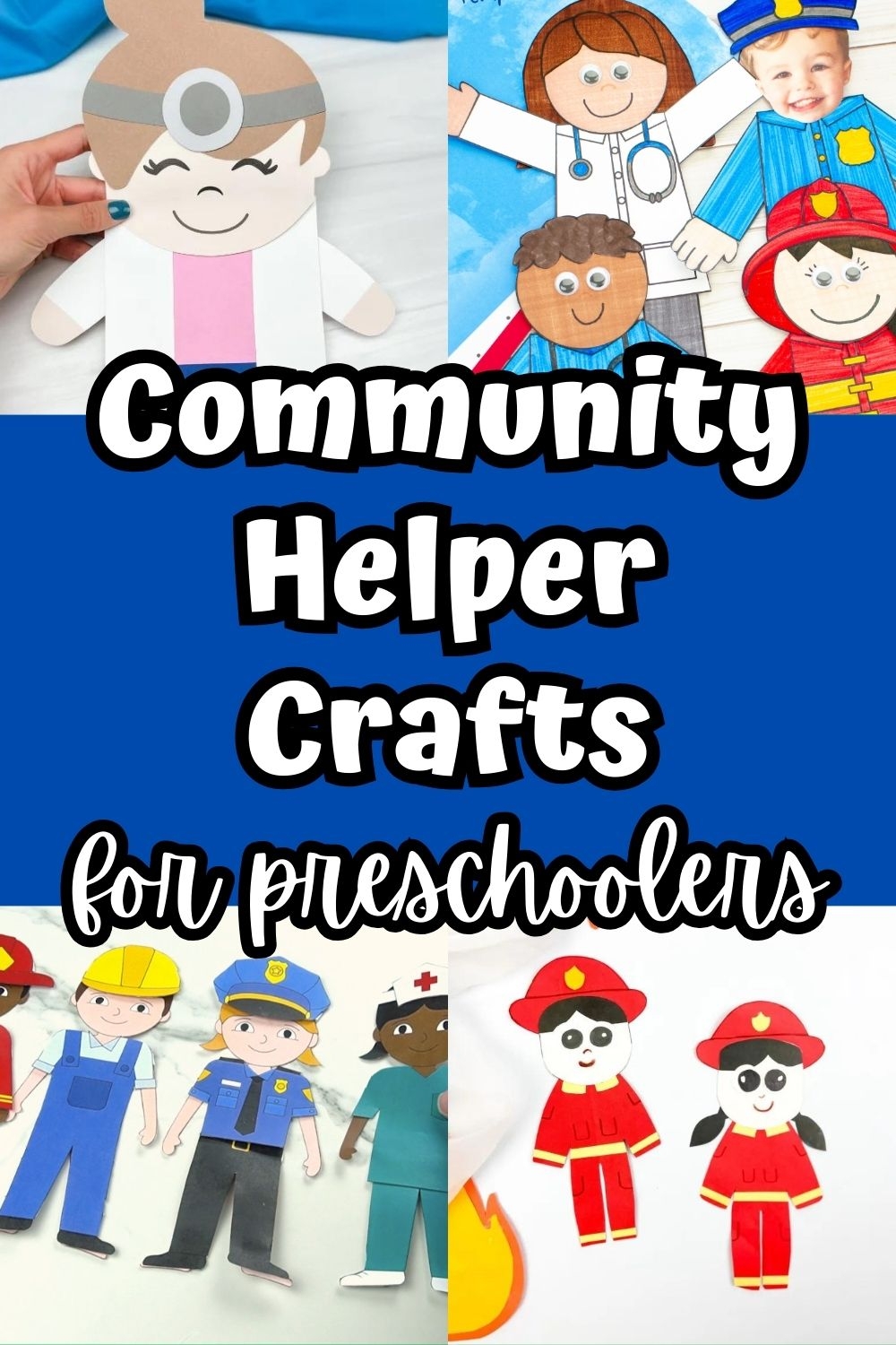 Printable Preschool Community Helper Finger Play