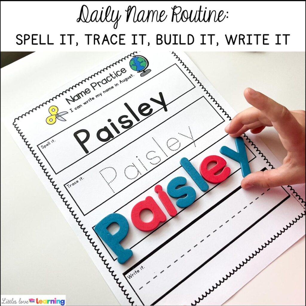15 Creative U0026 Fun Name Activities For Preschool U0026 Kindergarten