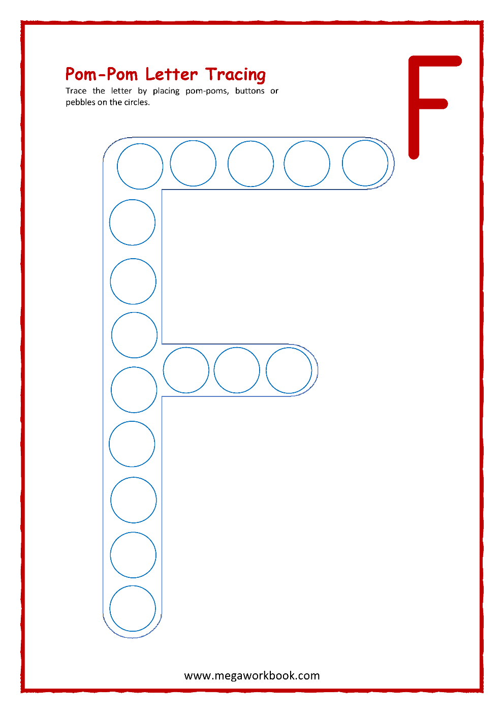 18 Fantastic Letter F Worksheets Crafts U0026 Activities For Preschool MegaWorkbook
