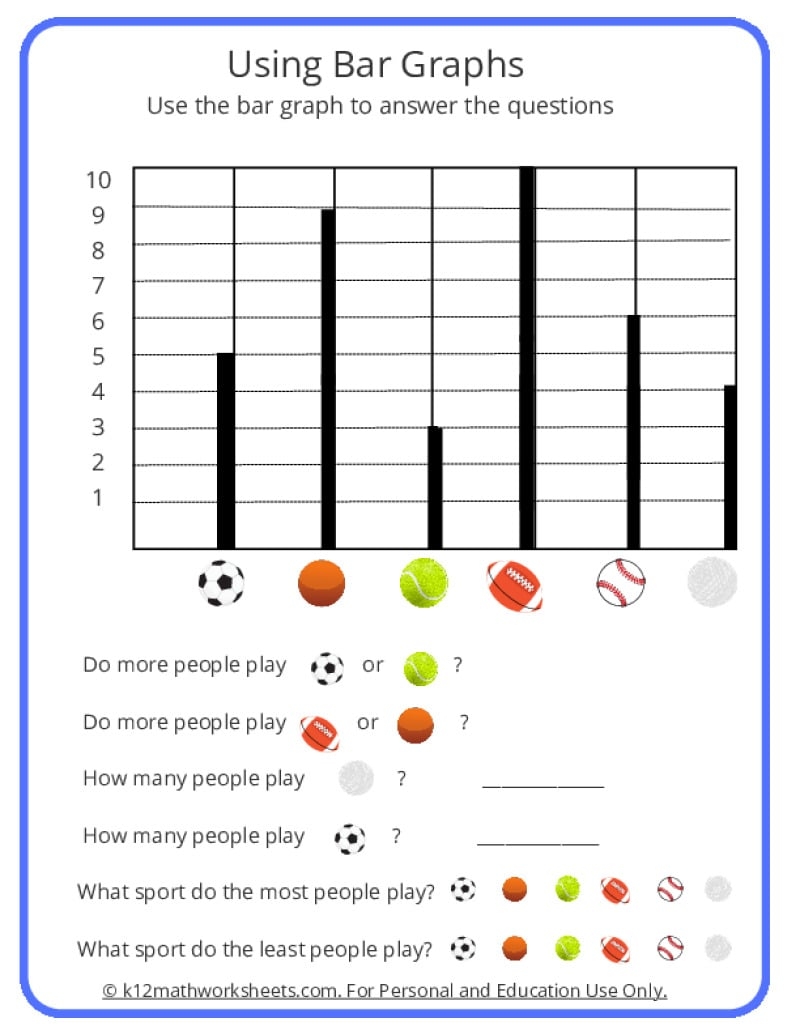 Printable Preschool Graphing
