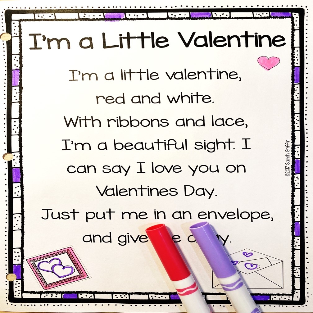 20 Fun Valentines Day Poems For Kids Little Learning Corner