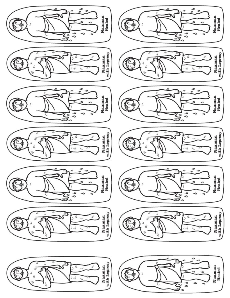 Printable naaman crafts for preschoolers printable preschool worksheets