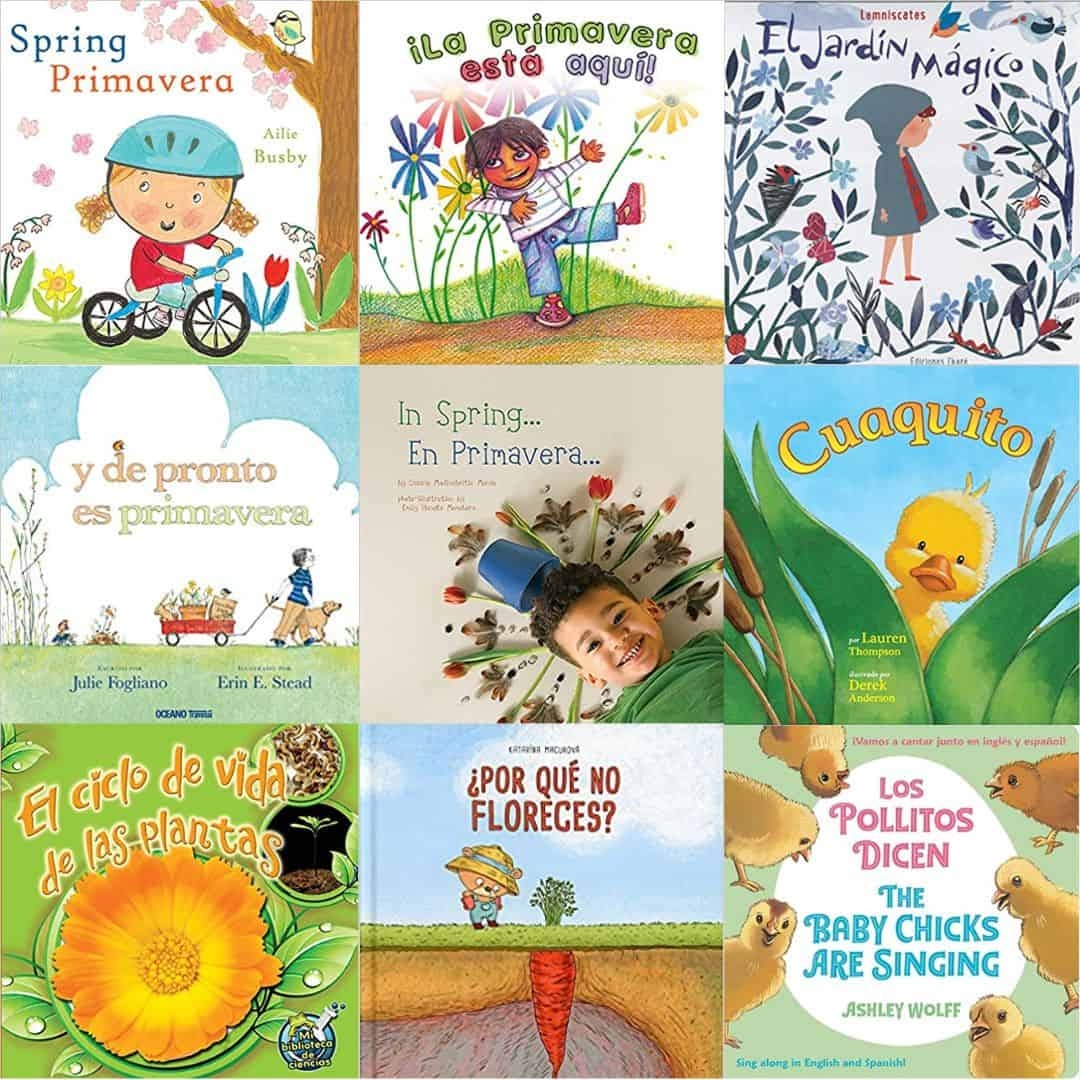 21 Spring Themed Spanish Children s Books Llamitas Spanish