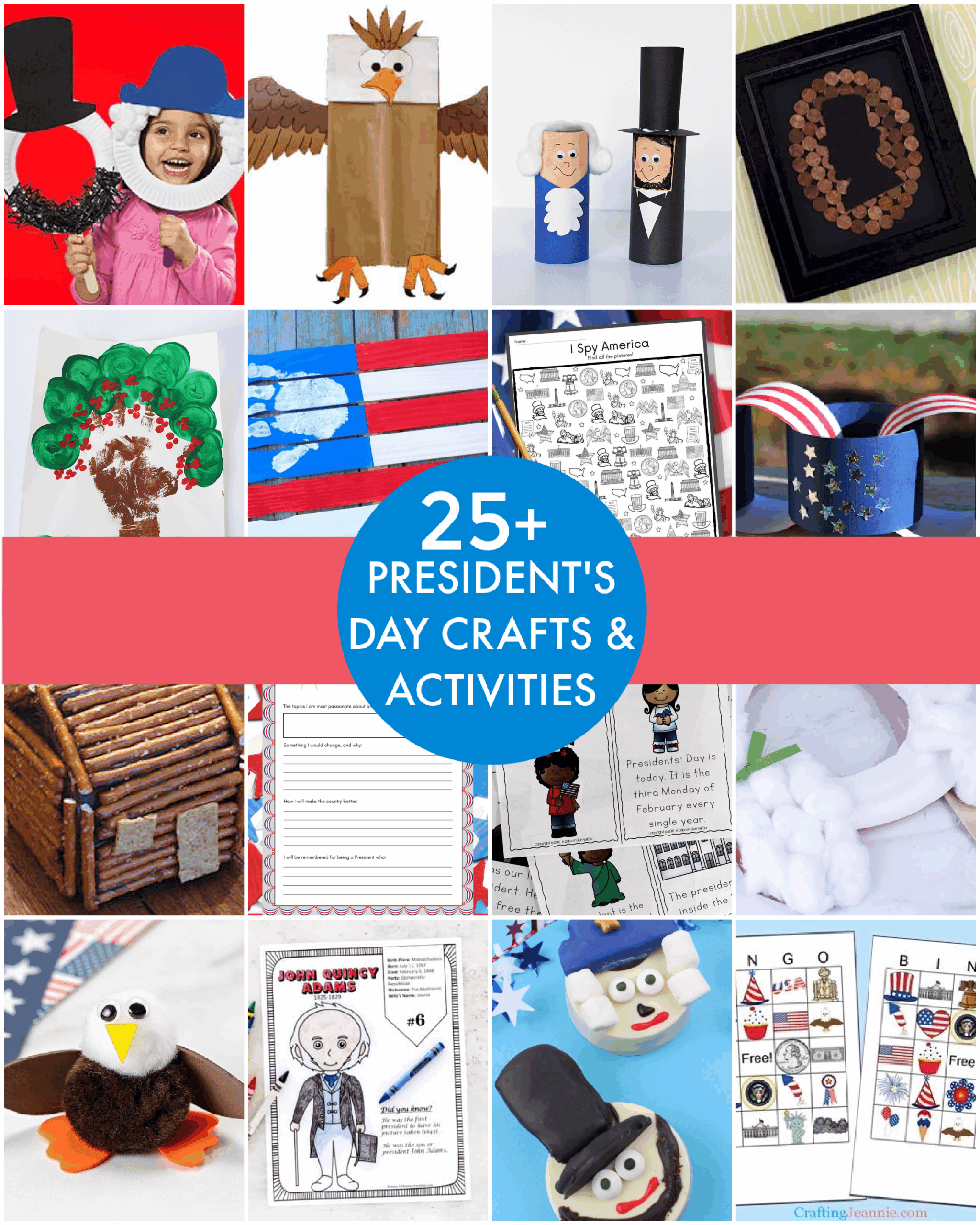 23 President s Day Crafts U0026 Activities That s What Che Said 
