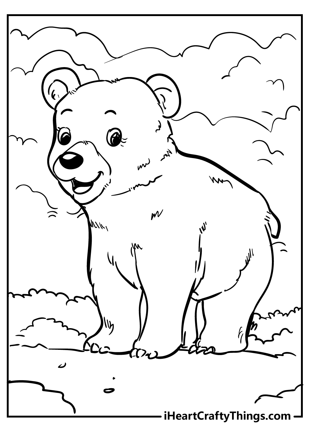 30 Bear Coloring Pages 100 Free Printable 