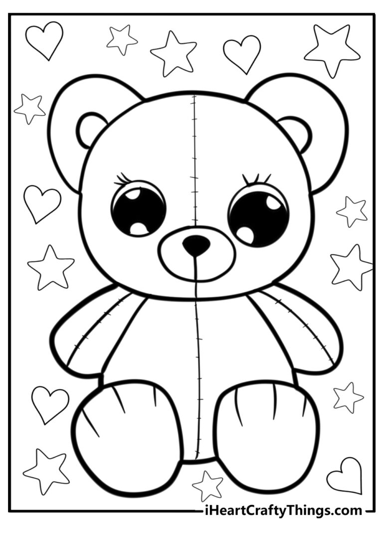 30 Bear Coloring Pages 100 Free Printable 