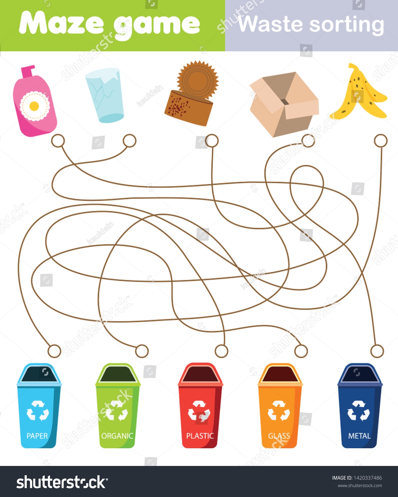 35 Garbage Sorting Game Labyrinth Royalty Free Images Stock Photos U0026 Pictures Shutterstock