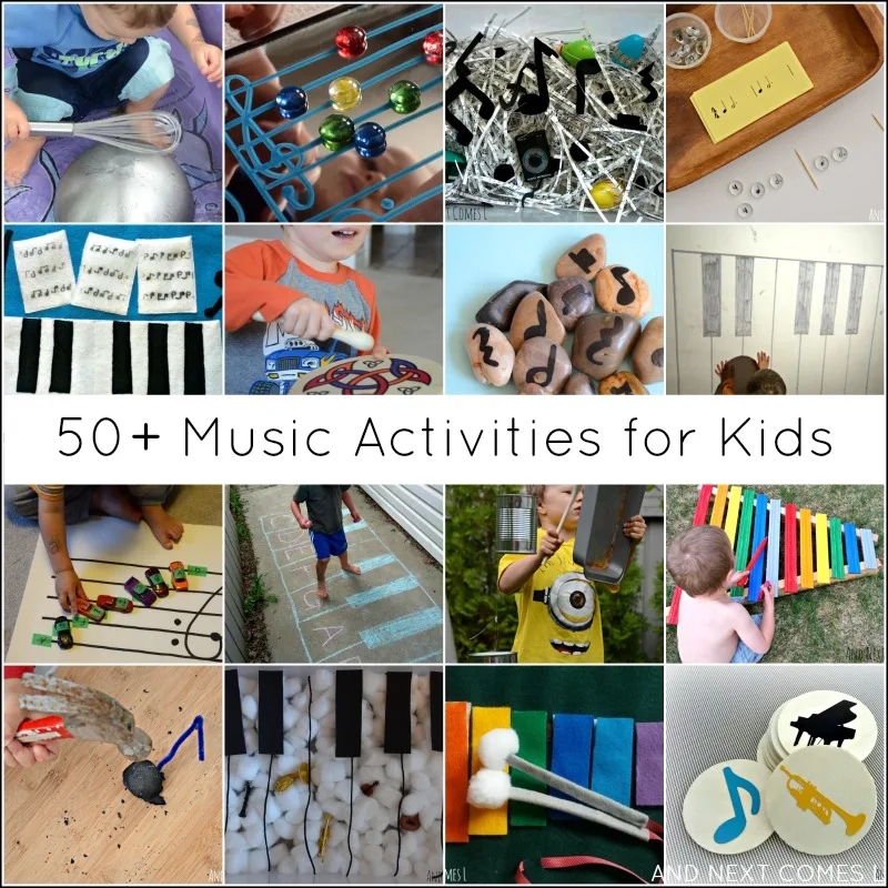 50 Incredibly Creative Music Activities For Kids And Next Comes 
