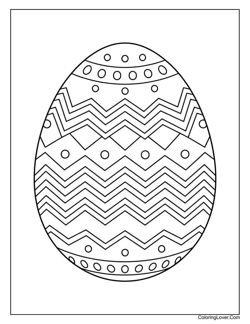 57 Easter Coloring Pages Printables Egg Bunny And More 
