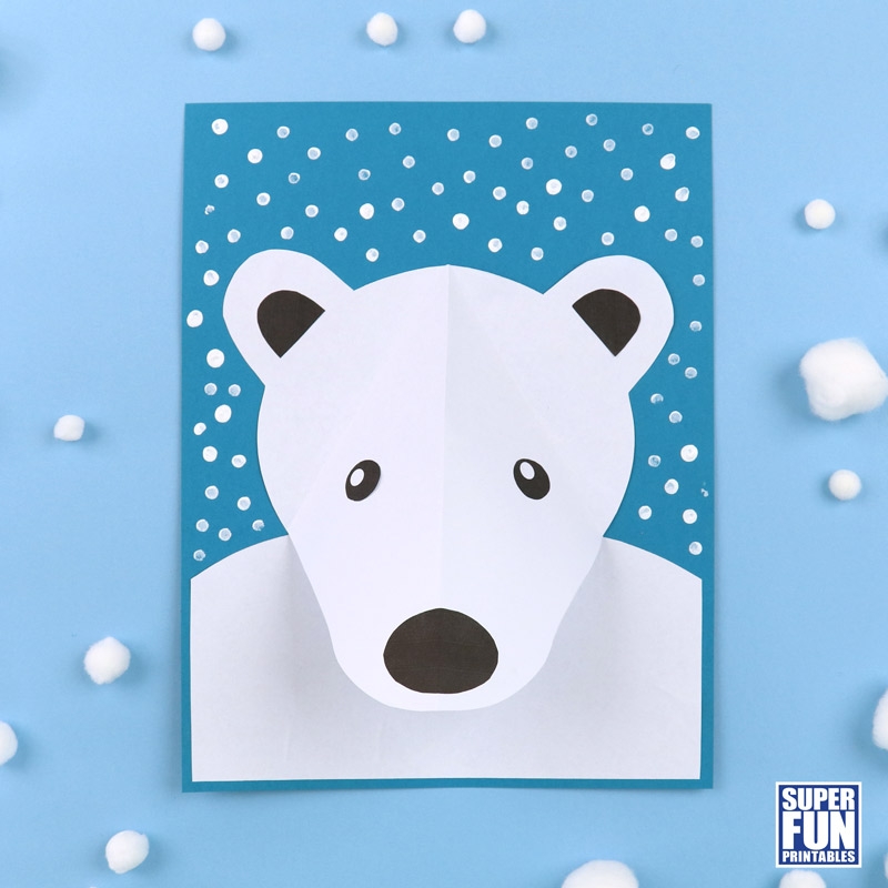 6 Winter Paper Crafts For Kids The Craft Train