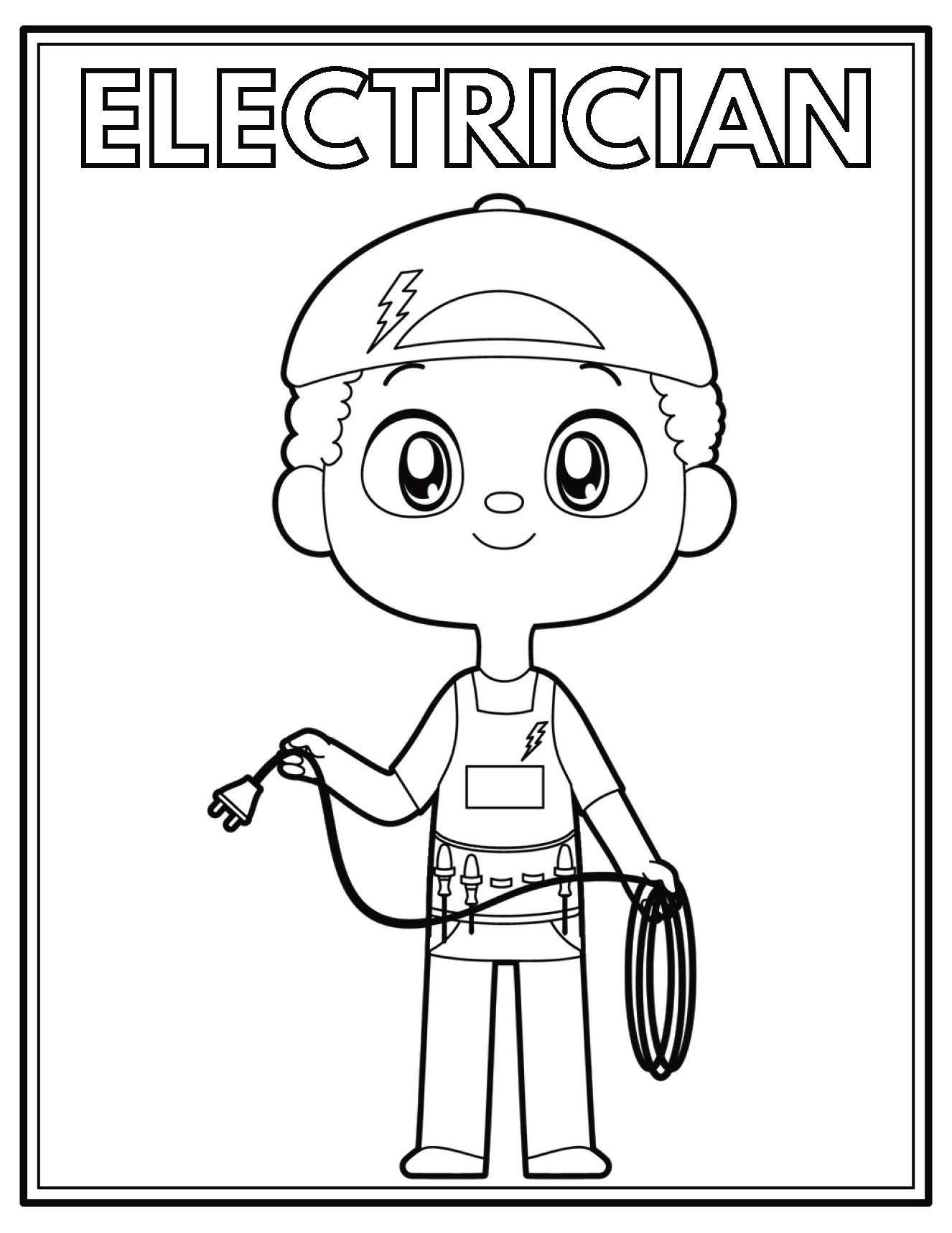 65 Community Helpers Coloring Pages Worksheets Library