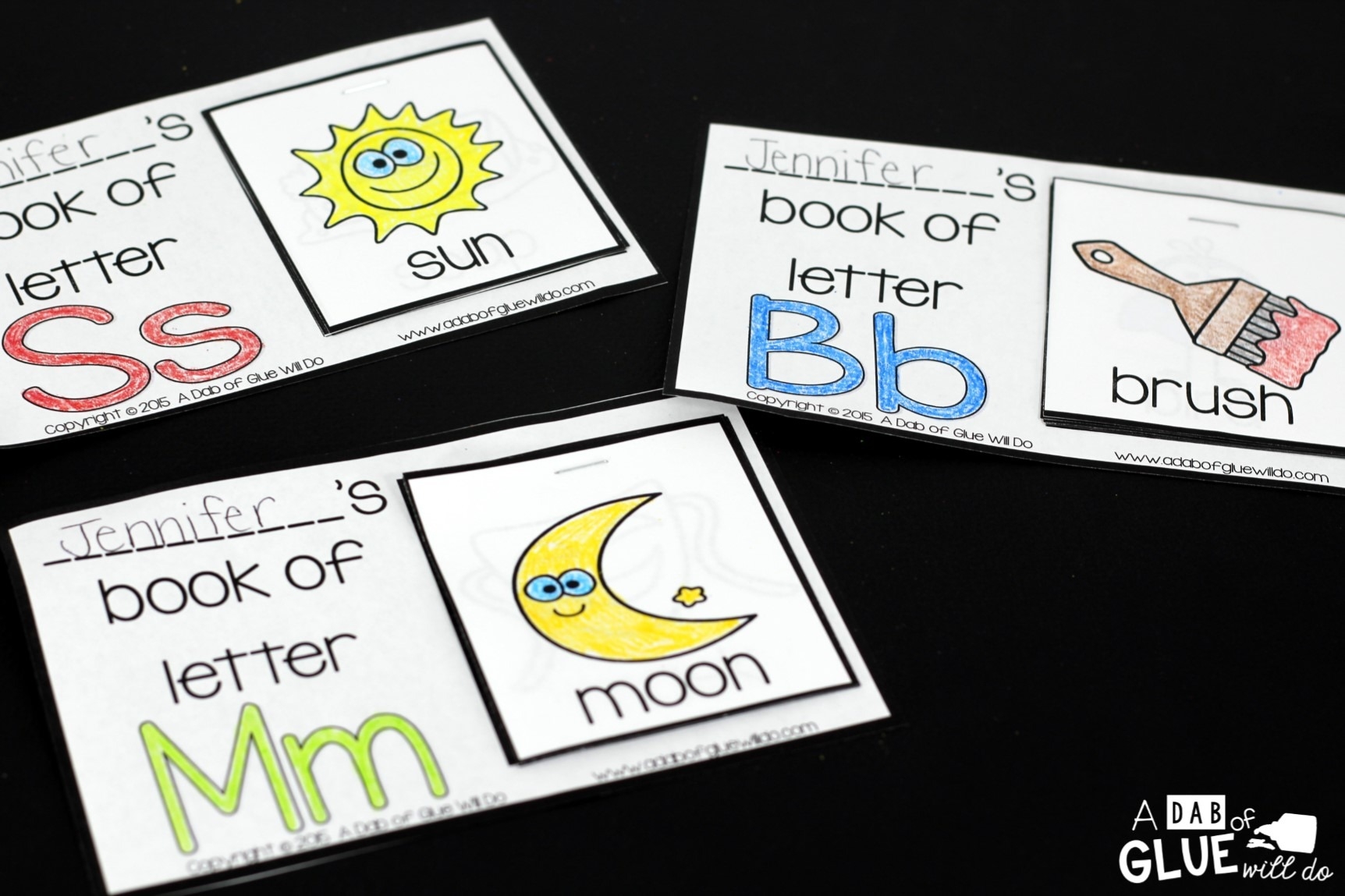Printable Preschool Letter Books