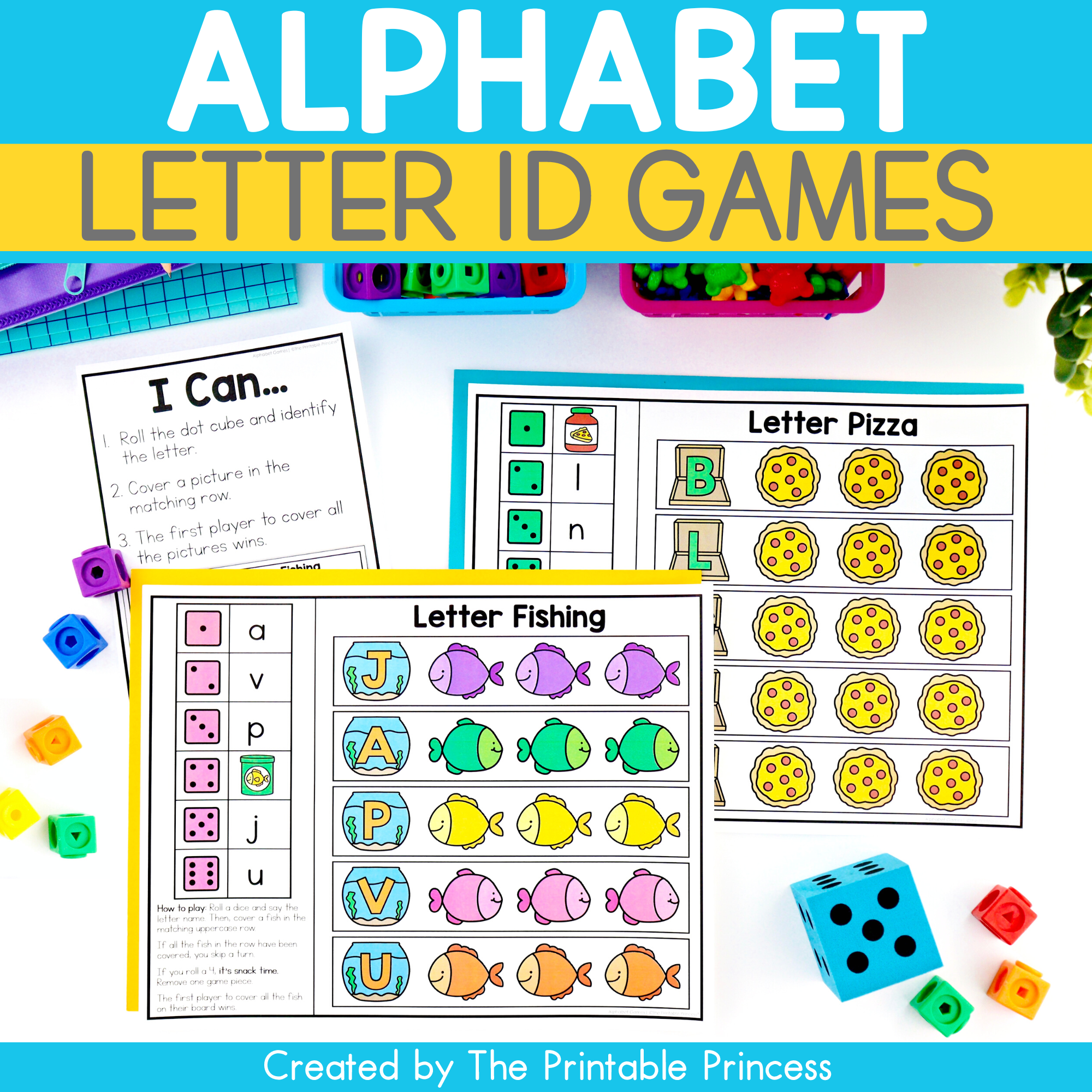Printable Letter Games For Preschoolers