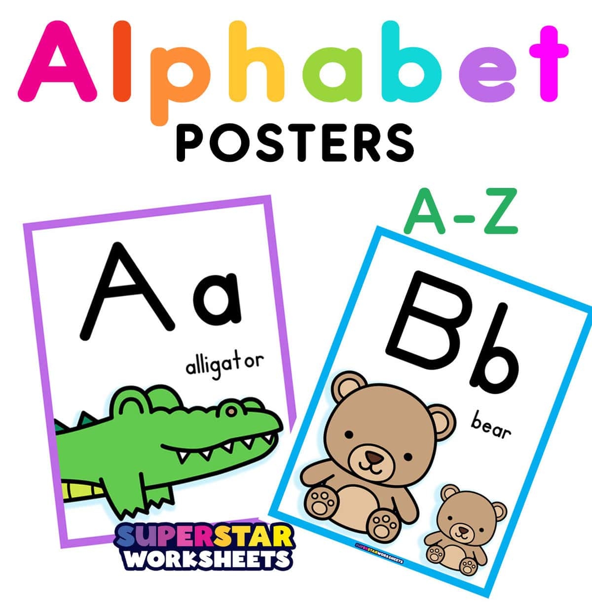 Printable Preschool Preschooler Alphabet