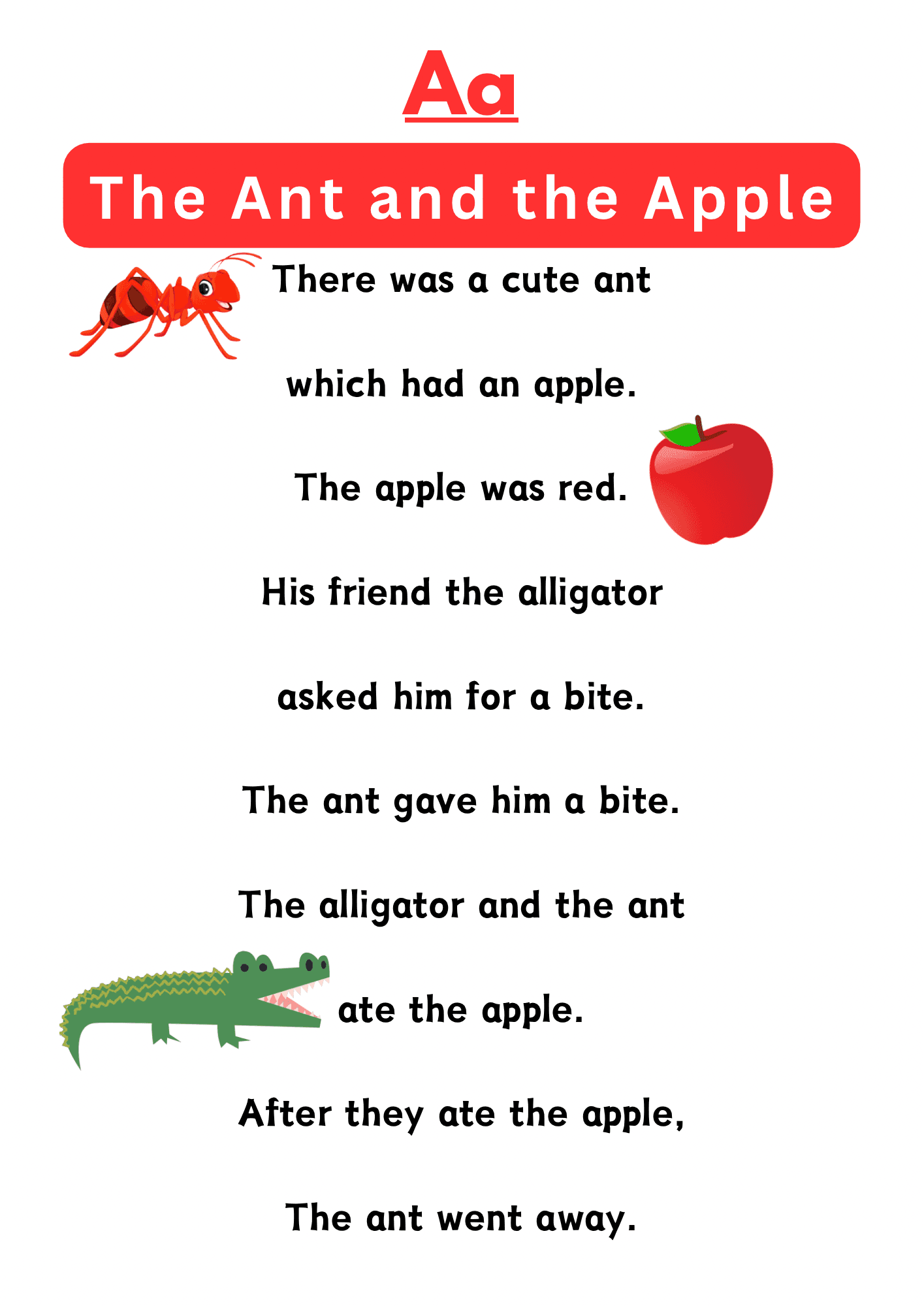 Printable Short Stories For Preschoolers