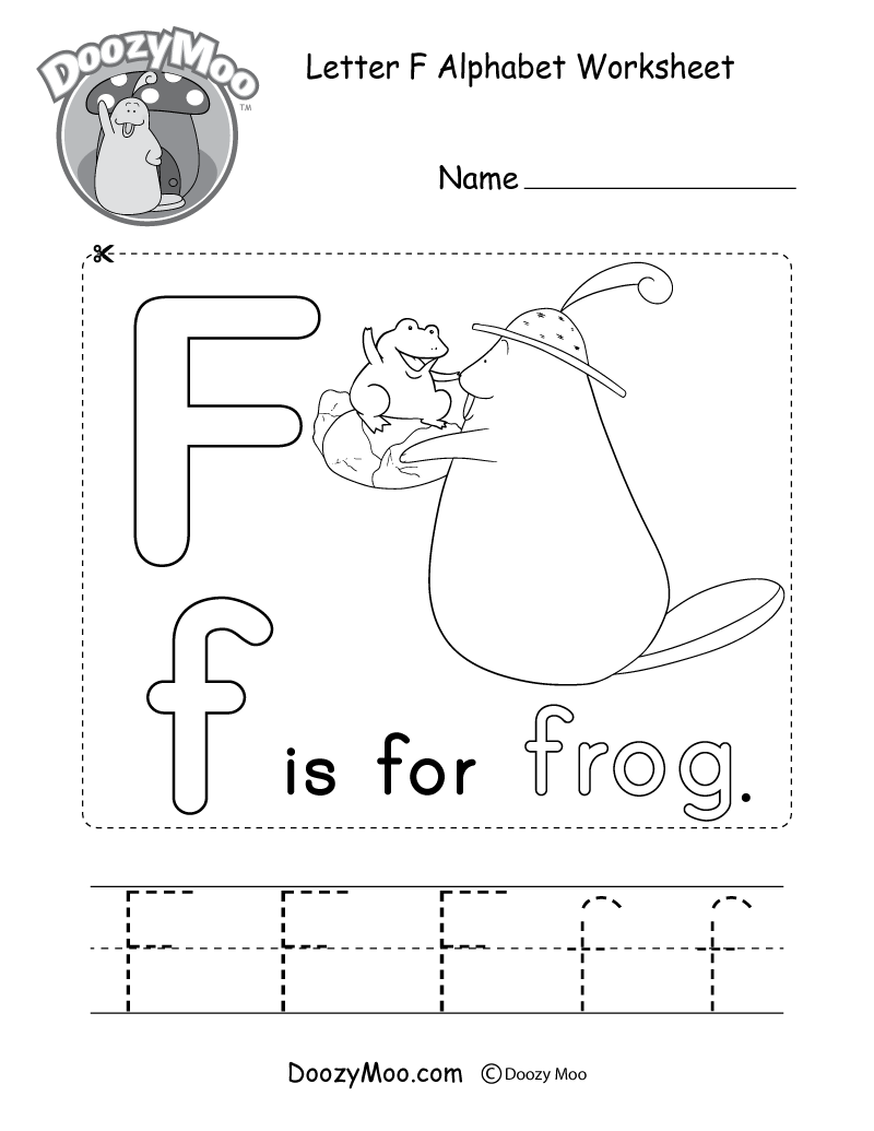 Printable Preschool Alphabet Worksheets