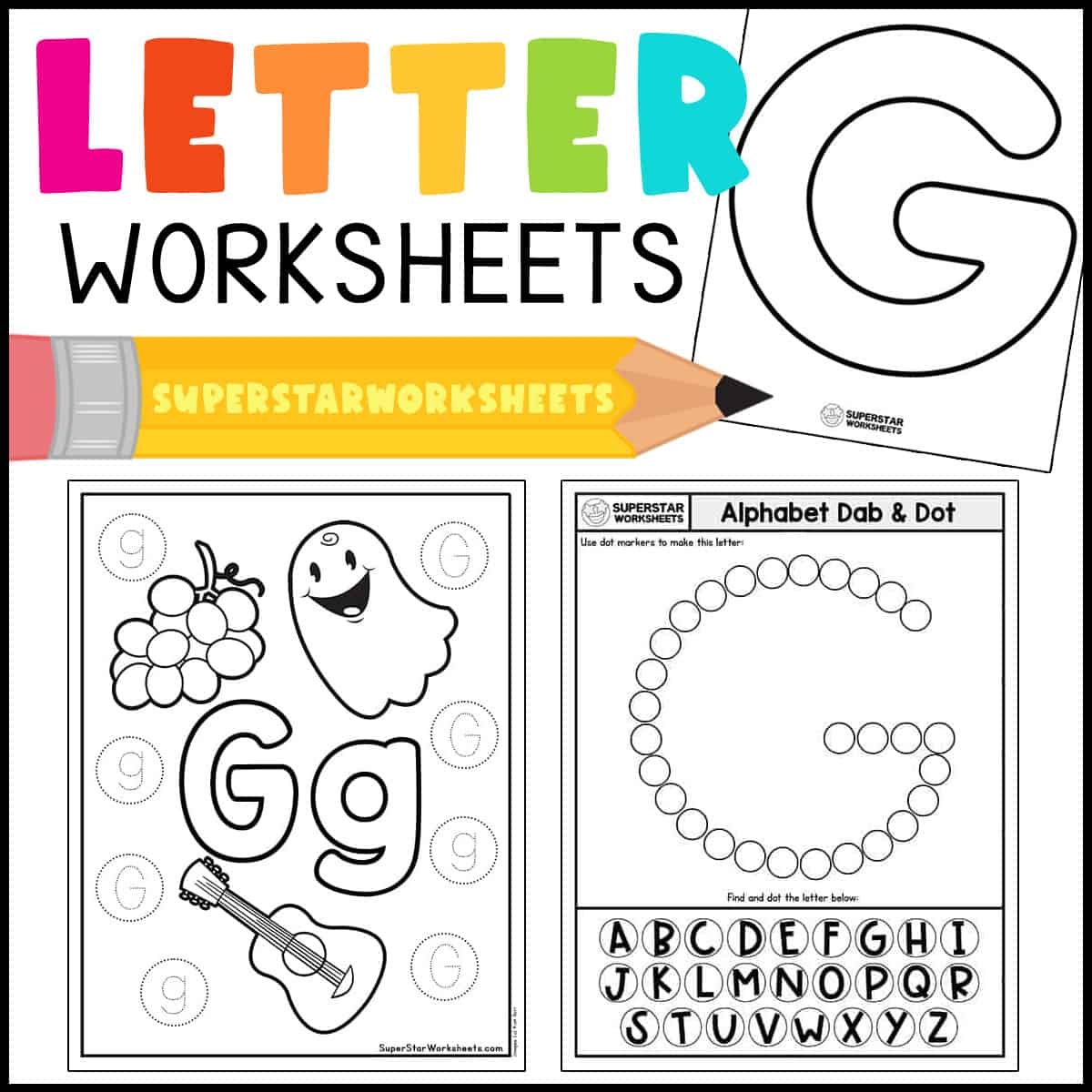 Printable Letters Worksheets For Preschool