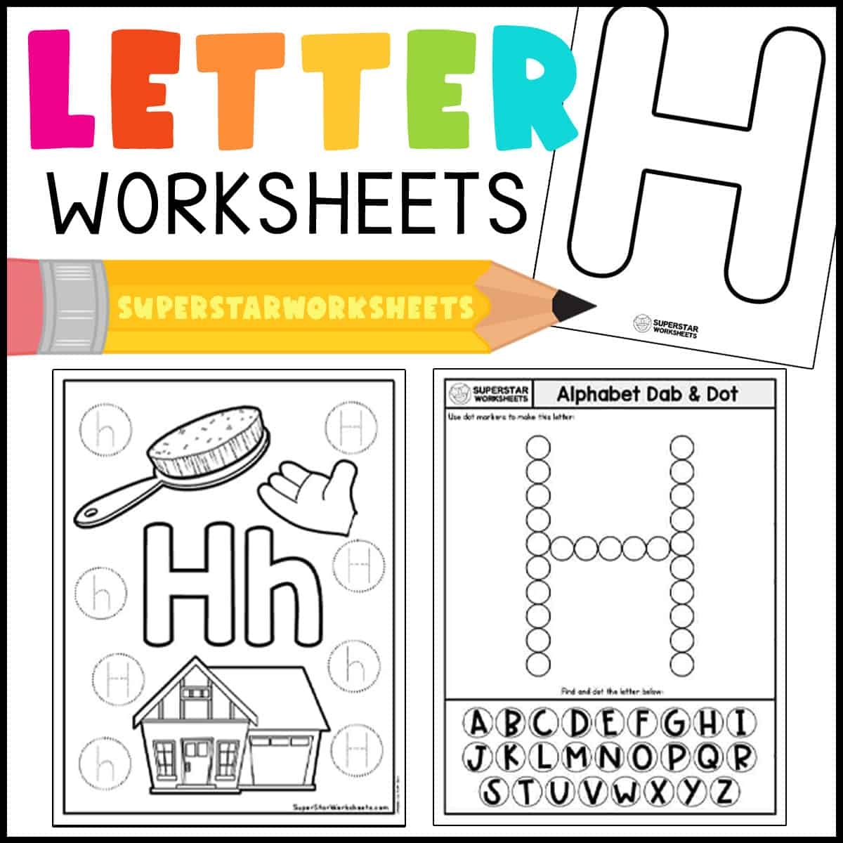 Printable Math Activities Preschoolers With Letters