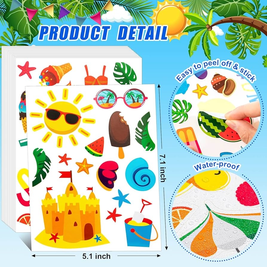 Printable Preschool Stickers