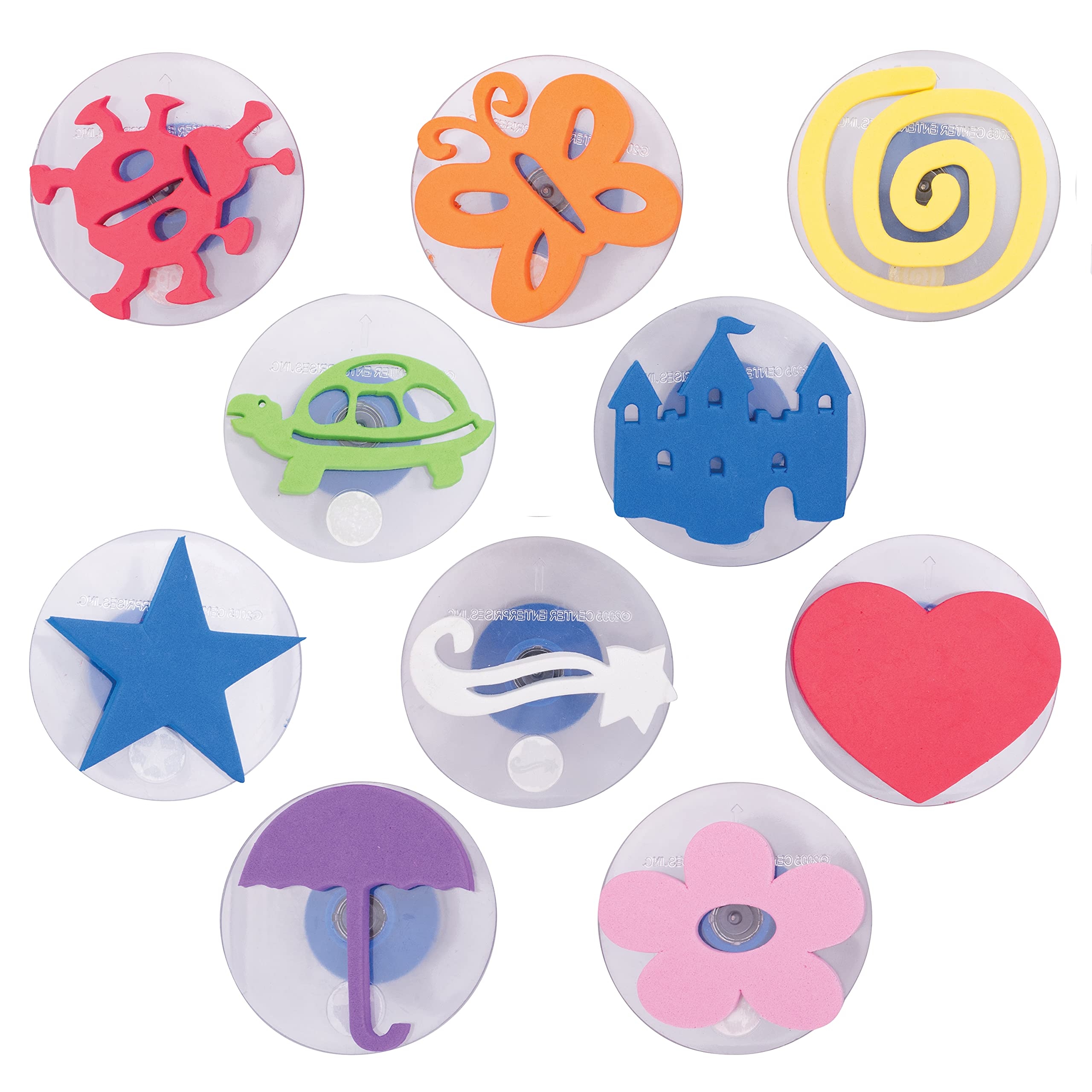 Amazon READY 2 LEARN Giant Stampers Imaginative Play Set 1 Set Of 10 Easy To Hold Foam Stamps For Kids Arts And Crafts Stamps For Displays Posters 
