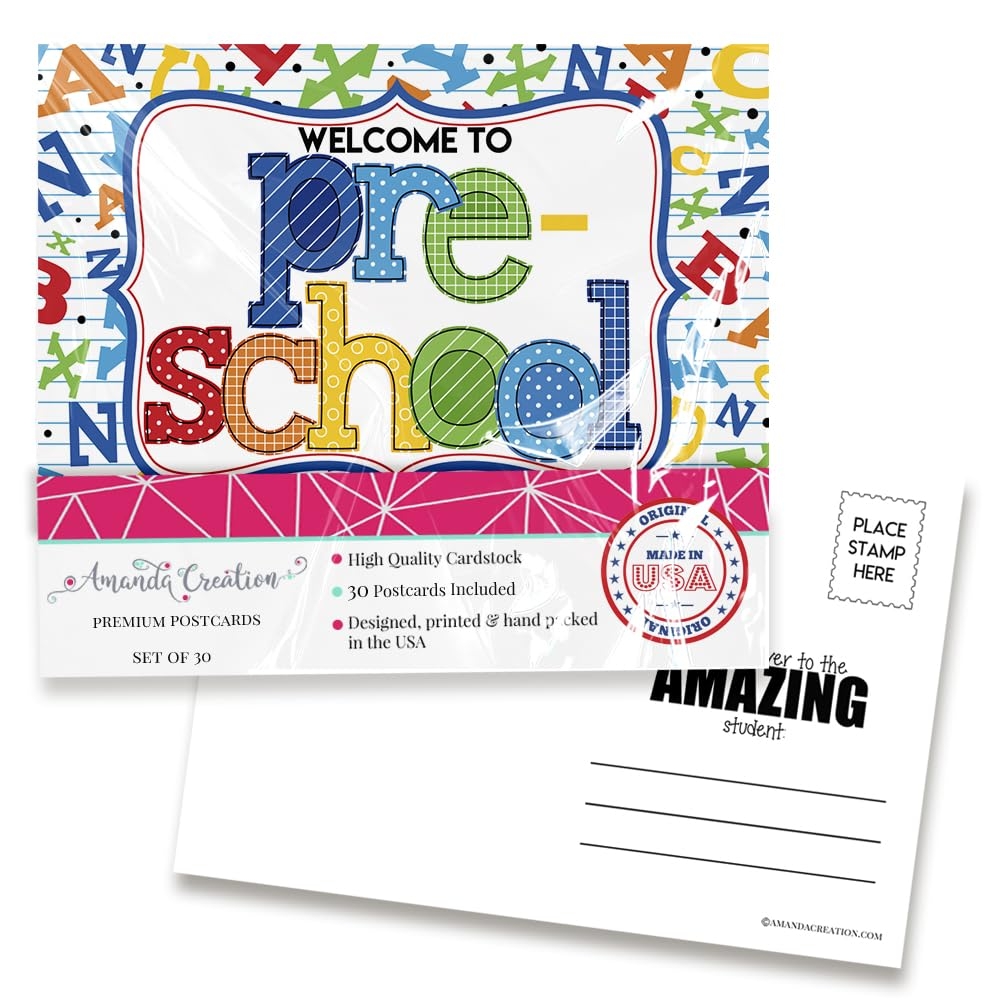 Printable Postcards Preschool