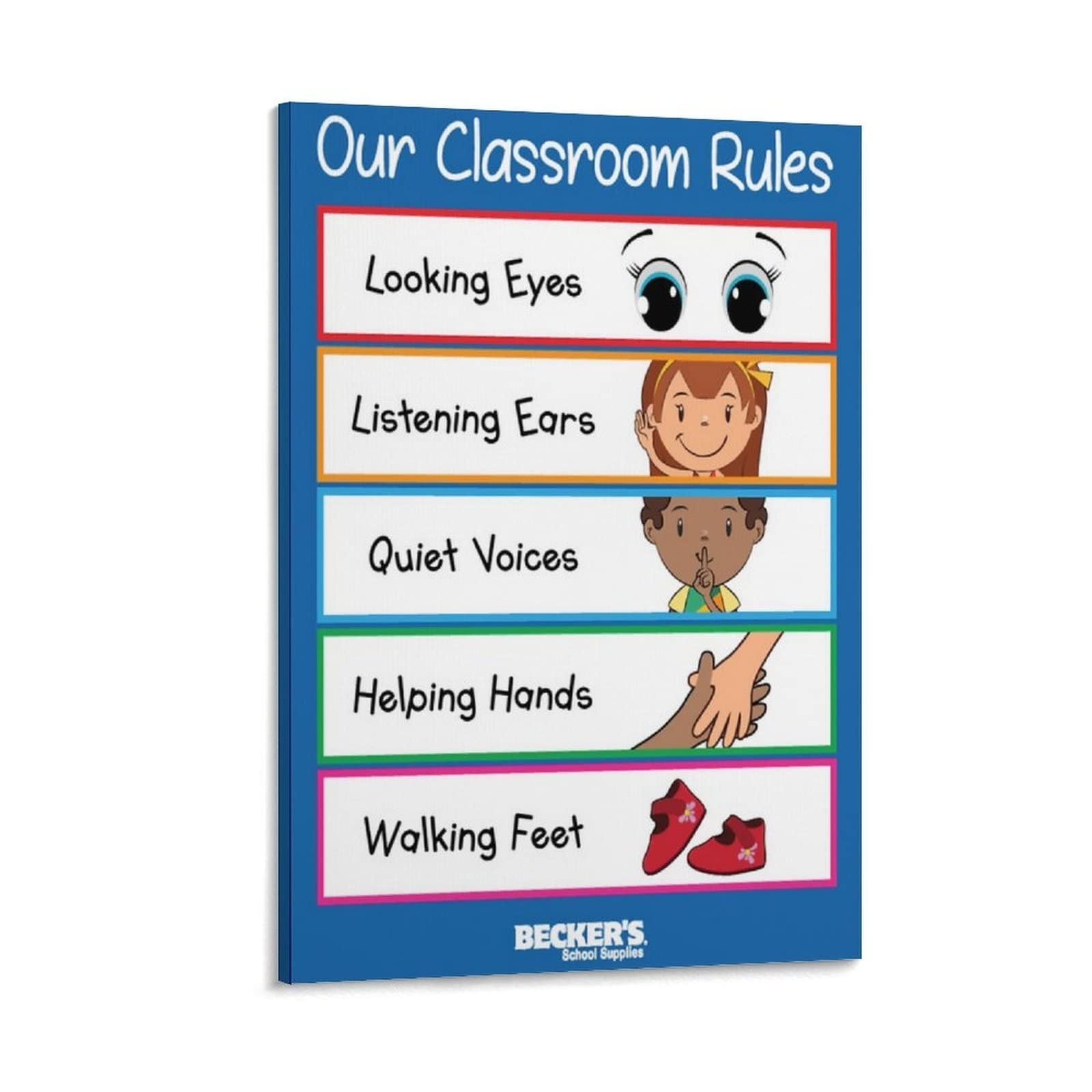 Amazon ZZYC Classroom Rules Kindergarten Children s Rhymes 