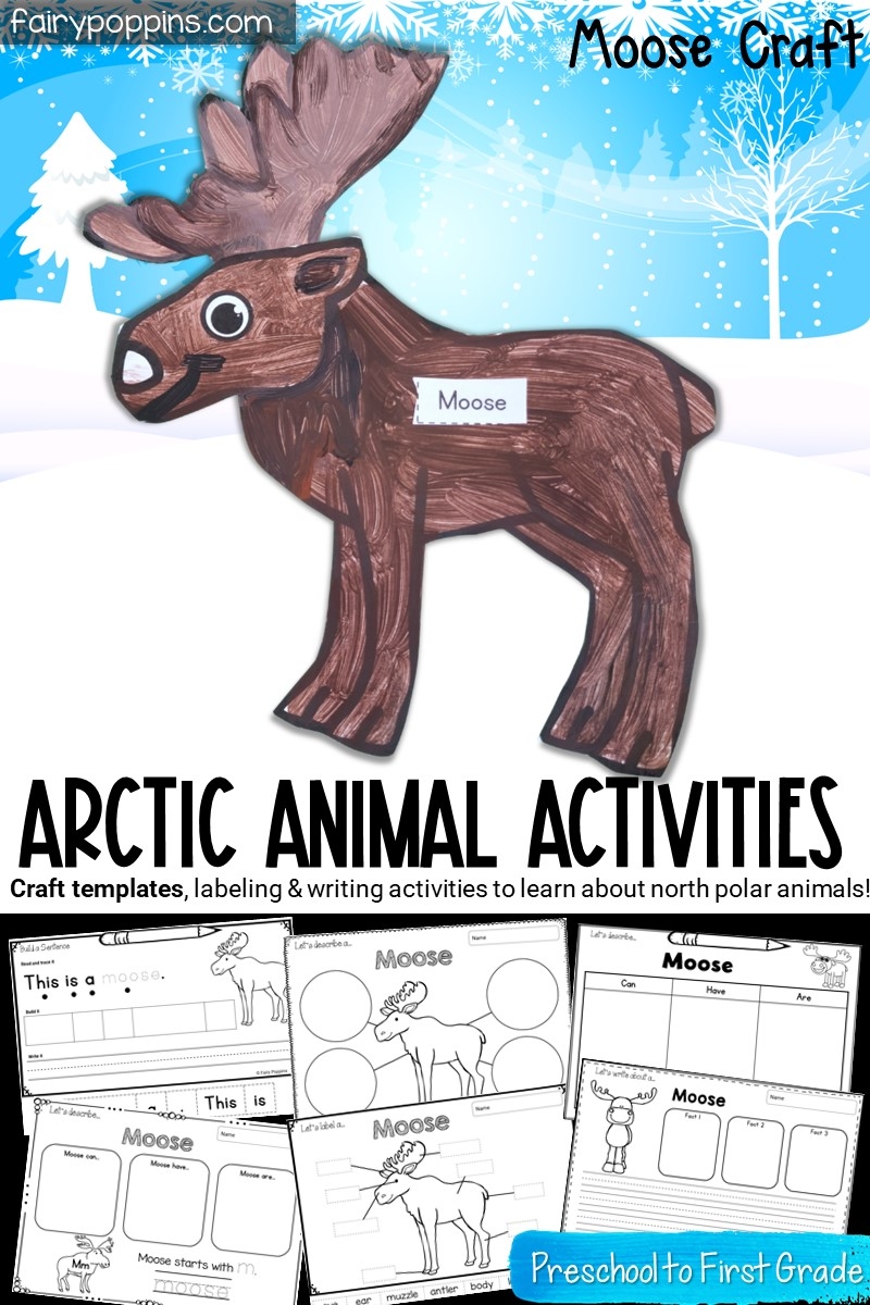 Arctic Animal Crafts And Activities For Kids Fairy Poppins