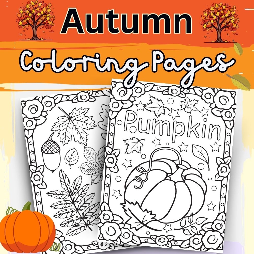 Autumn Pumpkin Coloring Sheets September Fall Coloring Pages 