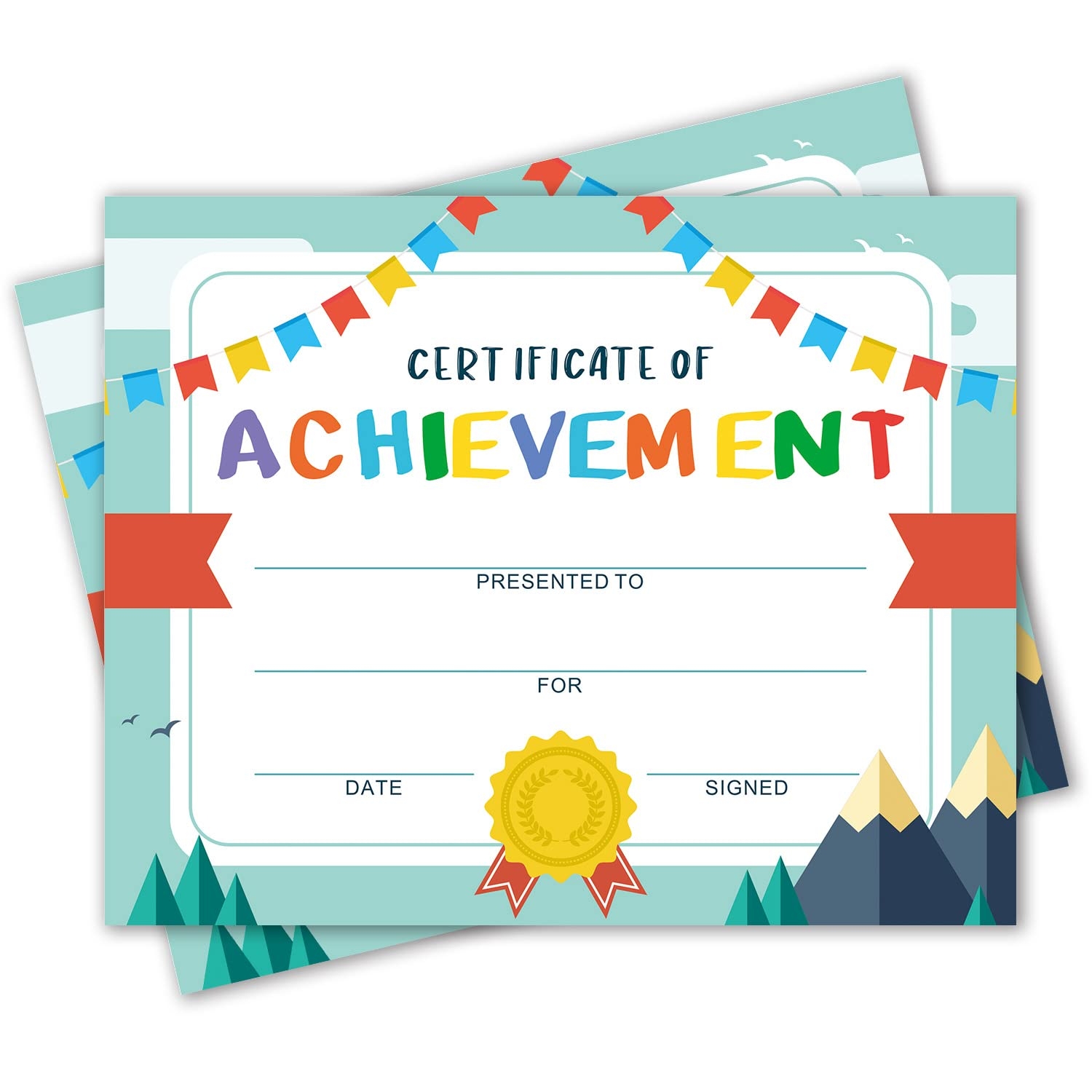 Award Certificates Certificate Of Achievement For Students School Graduation Ceremony Kindergarten Preschool Certificates Of Completion 25 Award Worksheets Library