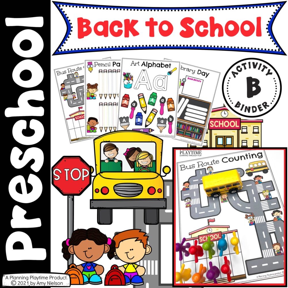 Printable Preschool Binder