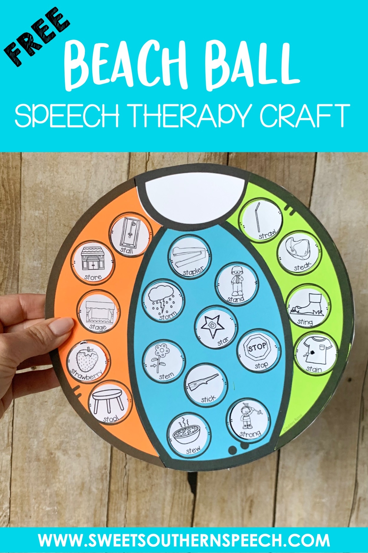 Printable Speech Therapy Activities For Preschoolers