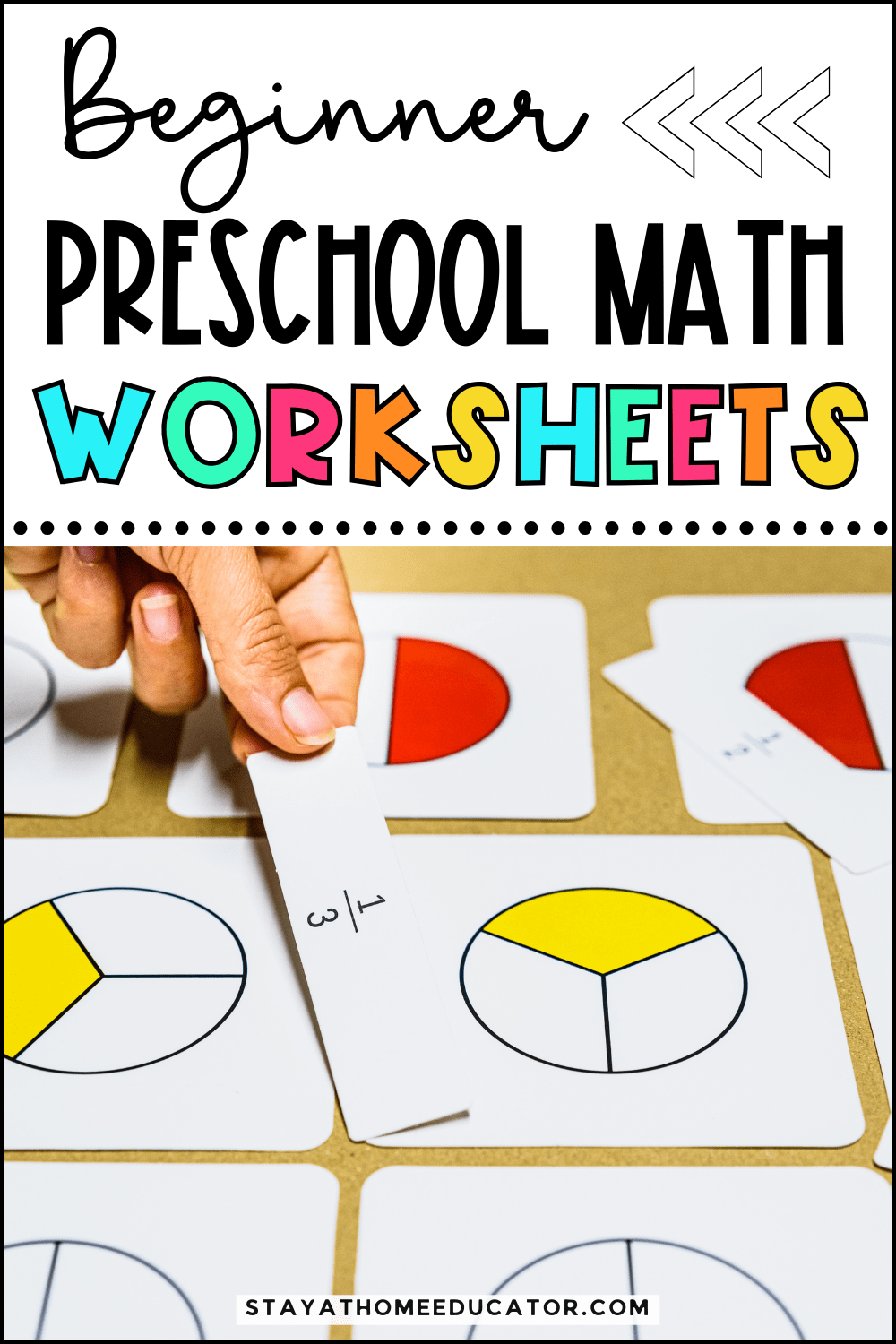 Beginner Preschool Math Worksheets Stay At Home Educator