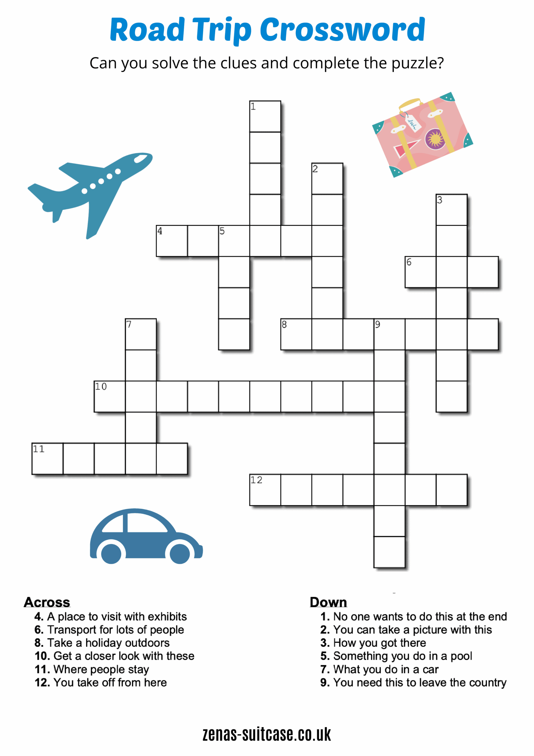 BEST Road Trip Games U0026 Activities For Kids FREE Printables 