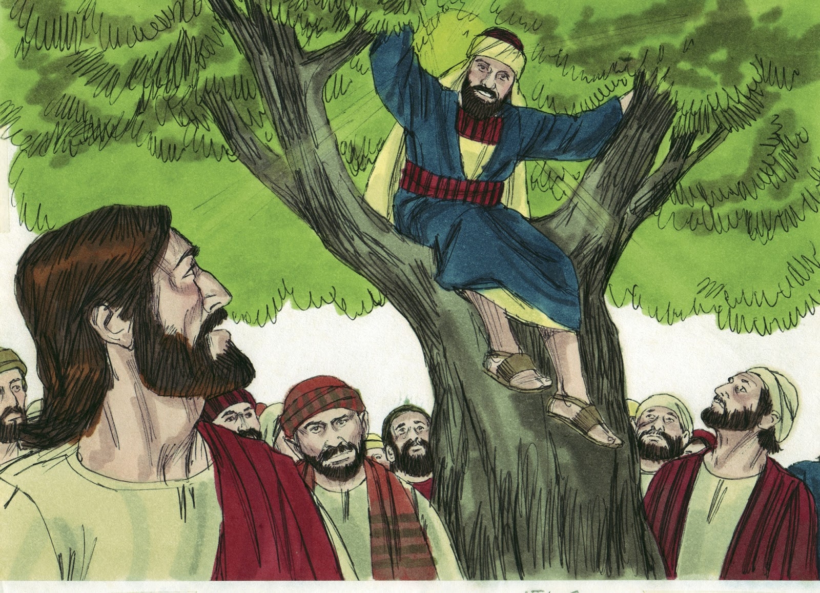 Bible Fun For Kids 4 8 Zacchaeus