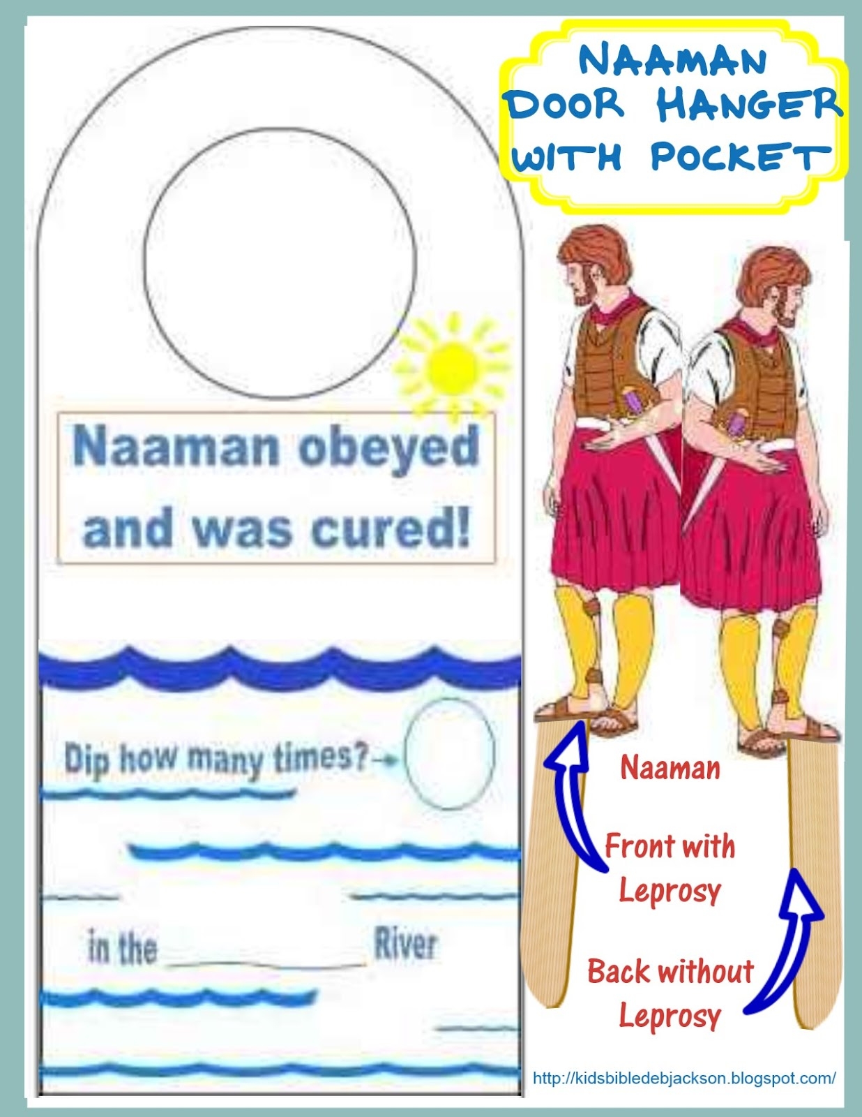 Bible Fun For Kids Elisha U0026 Naaman