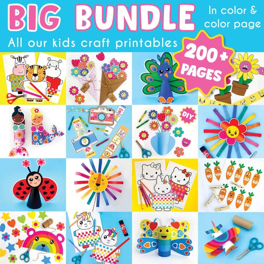 BIG Printable Bundle With All Our Craft Printables Ocean Child 