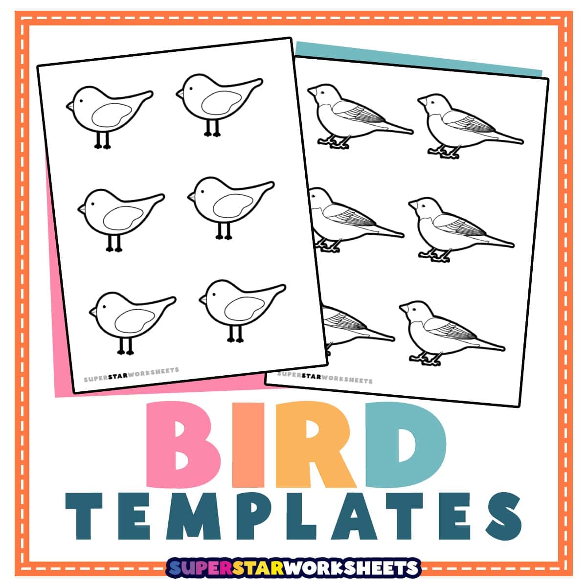 Free Printable Bird Worksheets For Preschool