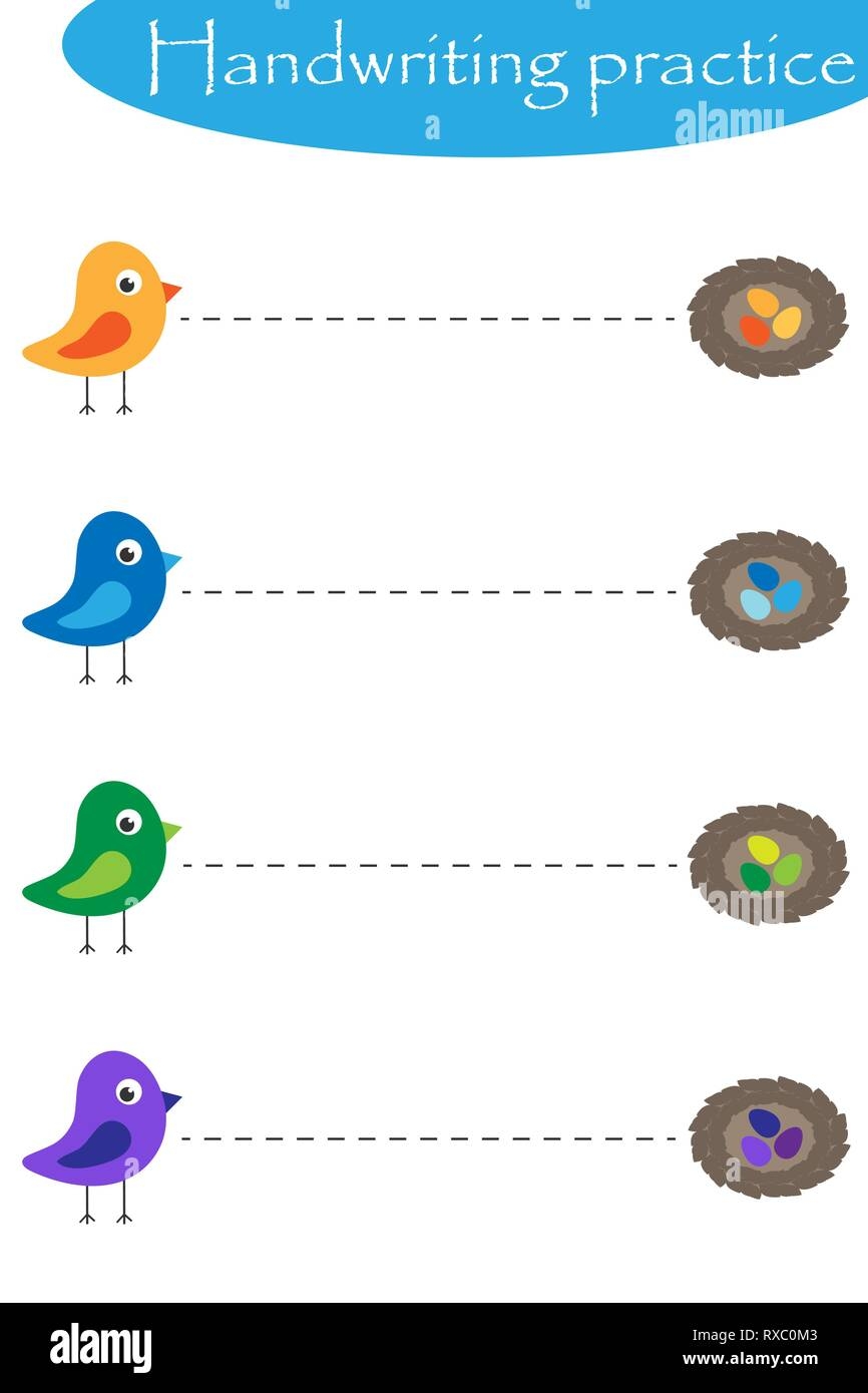 Printable Preschool Bird Worksheet