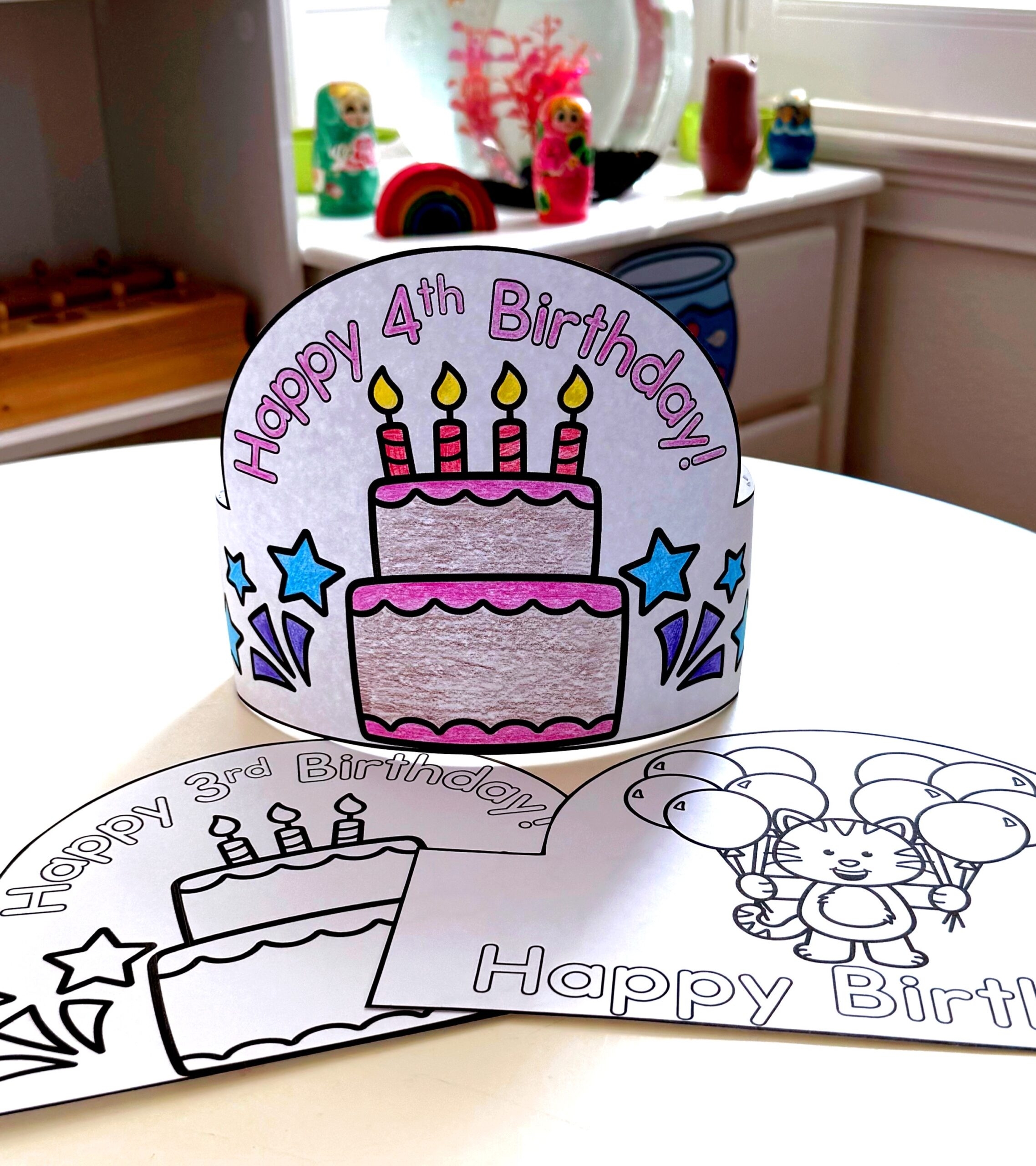Birthday Crowns Ms Stephanie s Preschool