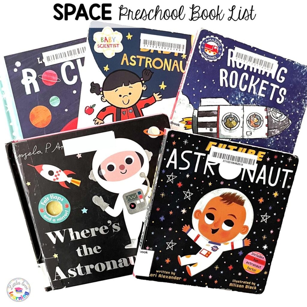 BOOK LIST SPACE BOOKS FOR PRESCHOOL Littles Love Learning