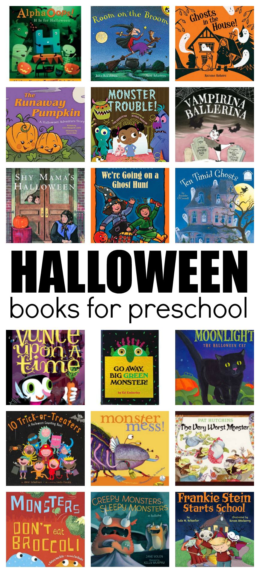 Printable Pumpkin Books For Preschoolers