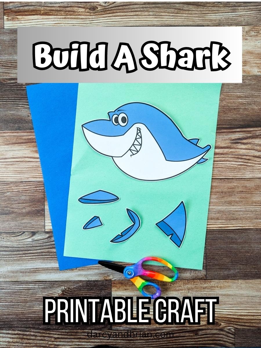 Printable Sharks For Preschool