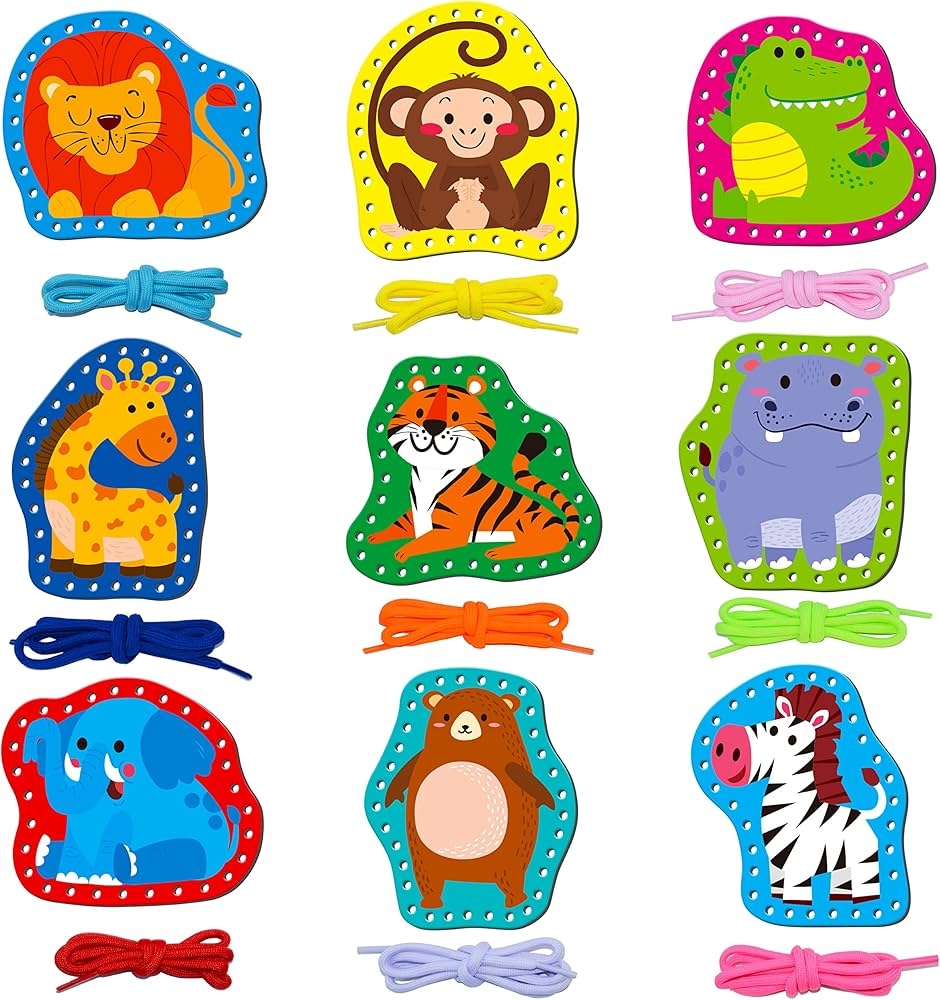 Printable Sewing Cards For Preschoolers