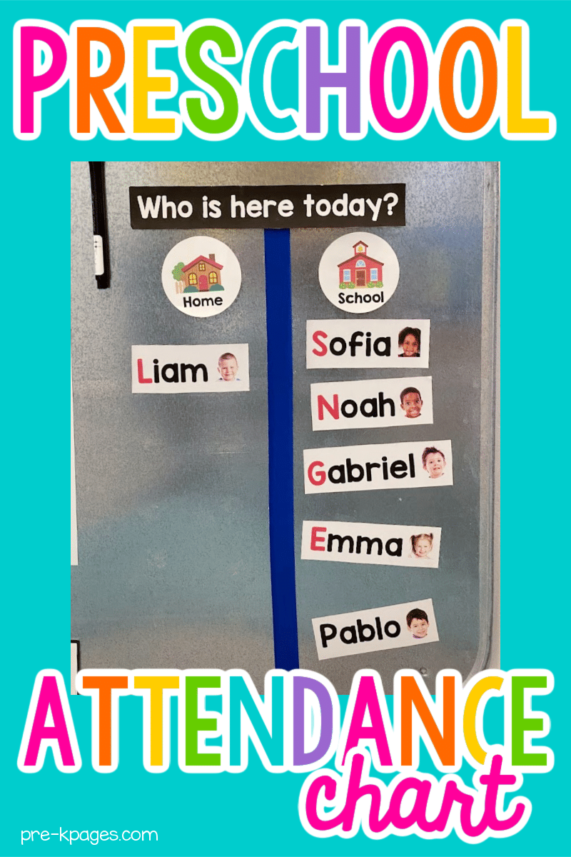 Printable Preschool Attendance Chart