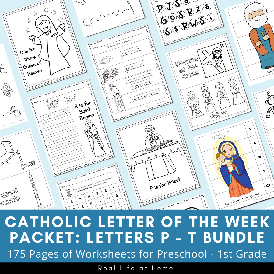 Printable Preschool Bible Pew Pages