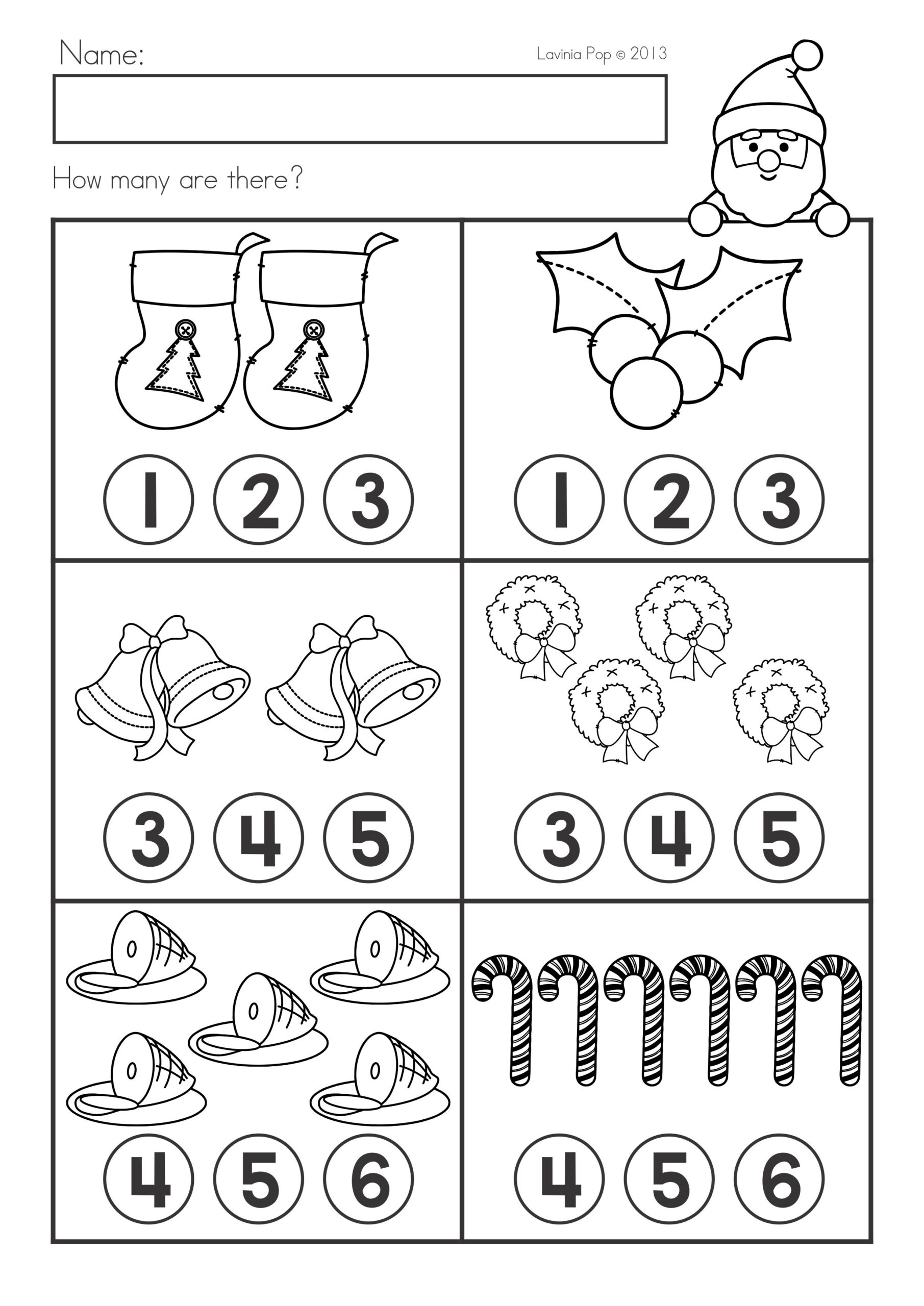 Christmas Math U0026 Literacy Worksheets U0026 Activities No Prep Worksheets Library
