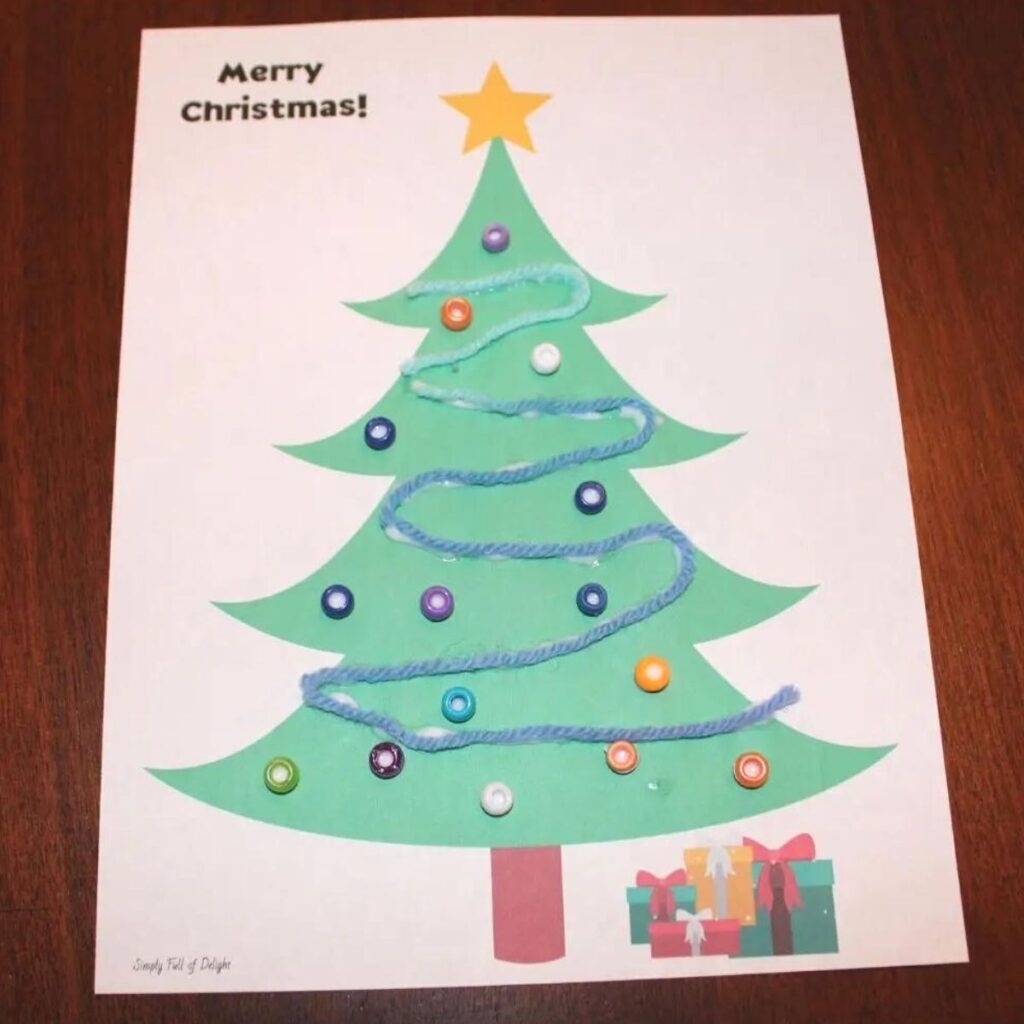 Christmas Tree Preschool Activities Simply Full Of Delight