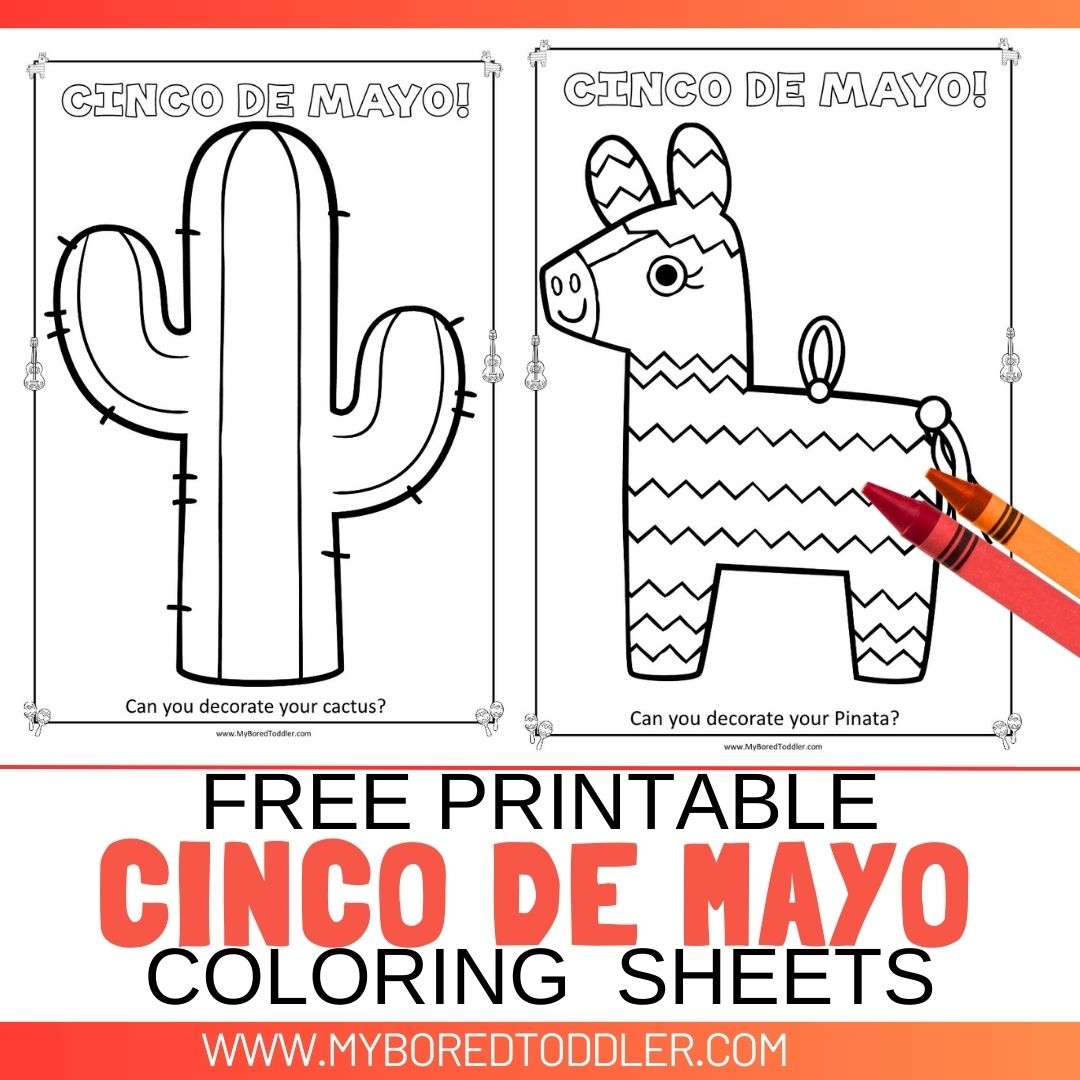 Printable Preschool 5 De Mayo Activities